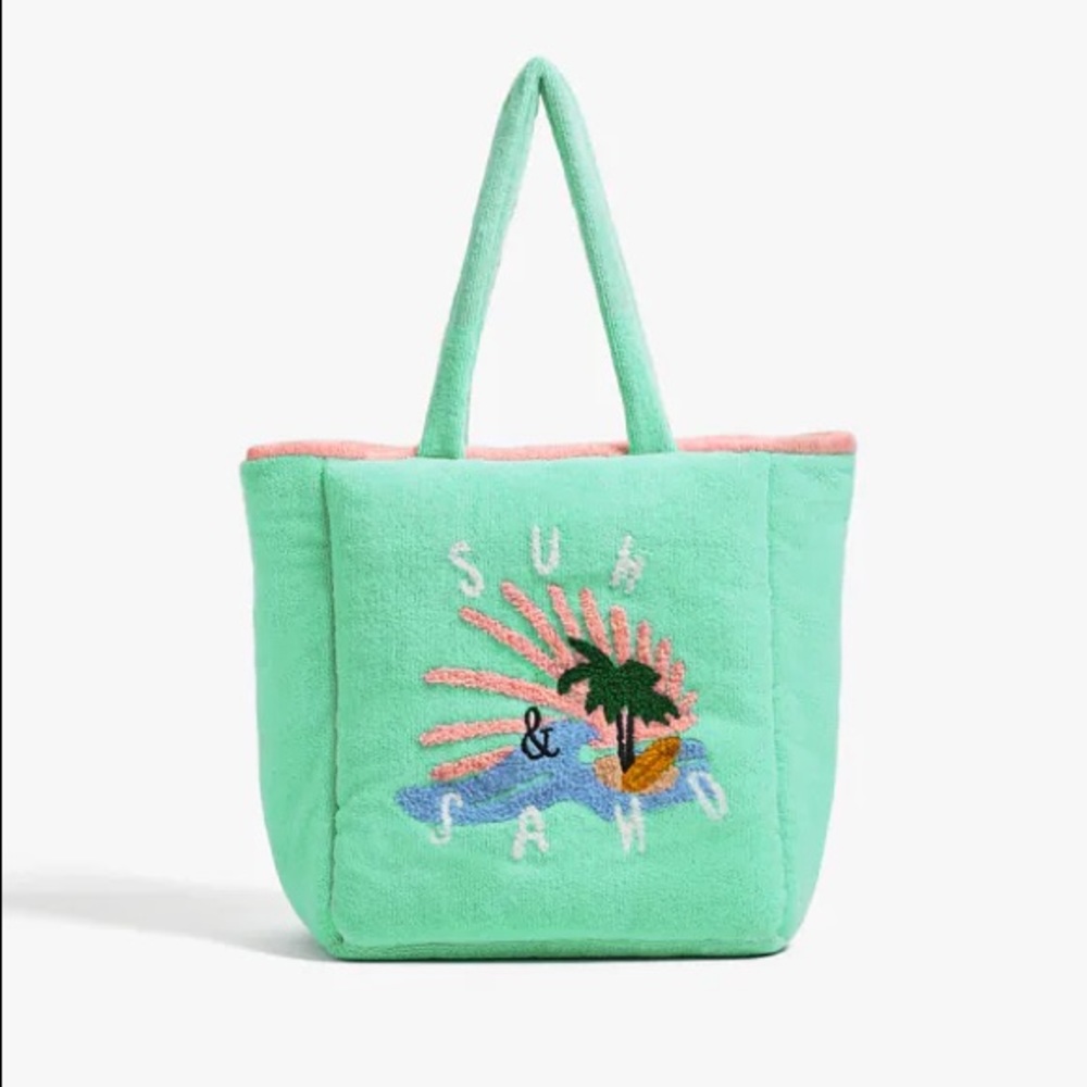 Zara beach tote bag